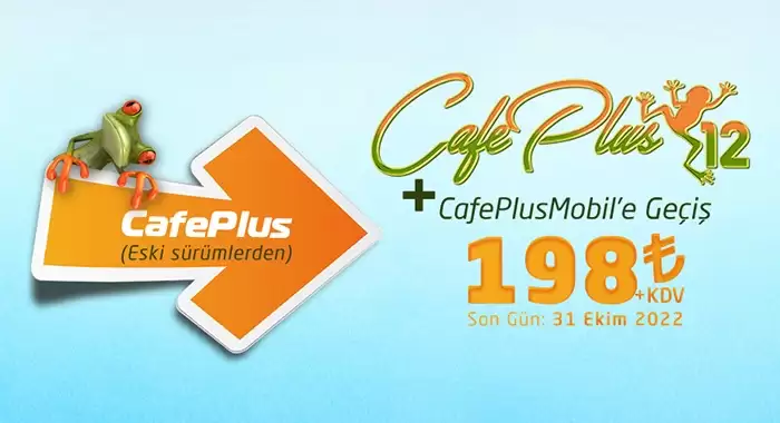 Akınsoft CafePlus12 + Mobil Gecis-3 Kampanyası 1 Cafeplus12 + Mobil Gecis-3