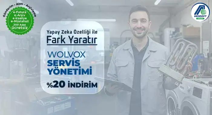 Akınsoft Servis Yönetimi Kampanyası