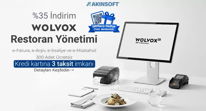 Wolvox Restoran Kampanyası