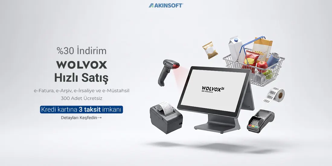 Akınsoft Wolvox Hızlı Satış Kampanyası