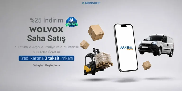 Akınsoft Mobil Satış Kampanyası %25 İndirim + Ai Modülü Hediye