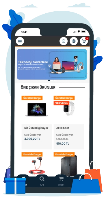 Akınsoft E-Ticaret-Mobil Uygulaması
